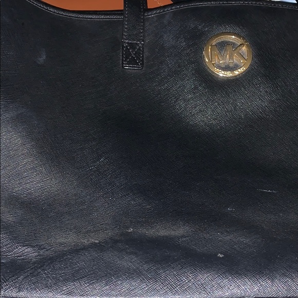 Michael Kors Oversized Large Black Tote - Picture 8 of 16